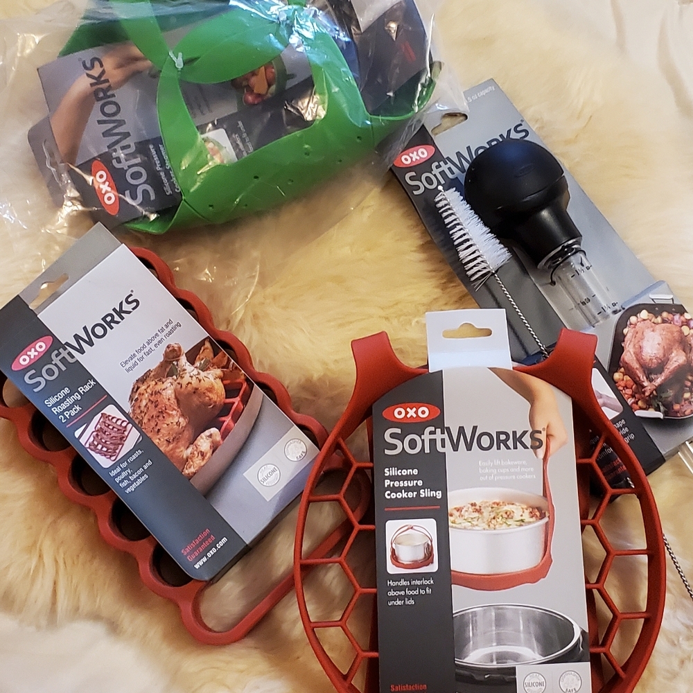BUNDLE OXO Softworks cooking set - 4 products to make your life easier!